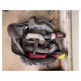 Craftsman 19.2V tool set includes drill, light, circular and recip saws, battery and charger, carry bag
