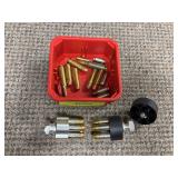 Two 38 Spl speed loaders and ammo