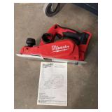 New Milwaukee M18 3.25' electric planer