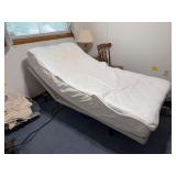 2022 Sleep Number twin size electric head/foot adjustable bed w/ remote and linens