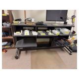 Heavy duty desk, great for just about anything 28D x 69L x 35H NO CONTENTS