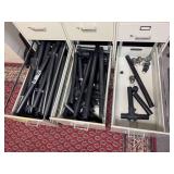 Stage rigging pipes & clamps