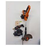 Worx cordless string trimmer and pruners