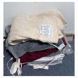 Fleece blankets and electric blanket