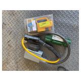 Variety of electrical adapters and heads