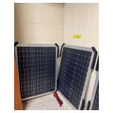 (2) 50W Inergy solar panels and cord