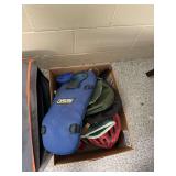 Camelback, bicycle helmets, water bottle holders, pedals and 3 seats