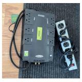 Cyber Power 825AVR power supply and a surge protector