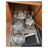 Hamilton Beach pan set and David Burke pan