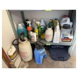 Pump up sprayers, ice melt , siding detergent, antifreeze and more