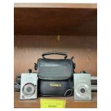 Canon Power Shot S400, Canon Power Shot SD750, tripod