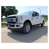 2018 Ford F250 XLT, Super Duty, Supercab, long box, 4WD, 30K miles, 6.2L gas engine. VIN 1FTX2B67JEC38598 This truck is equipped with an AmeriDeck hydraulic loading system. The model is a Can-Am Deck,