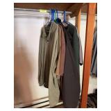 Men's vest, jacket, henleys, Carhartt tees