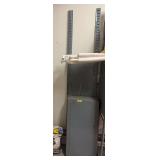 Steel shelf unit  (3) 18 x 84 uprights, (12) 36' shelves