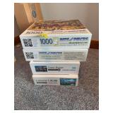 Four boxes puzzles