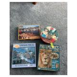 Four boxes puzzles
