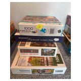 Four boxes puzzles