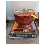 Four boxes puzzles