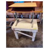 Small garden table and student desk