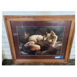 “Curiosity“ signed and numbered Barbara Peets print 34 x 28