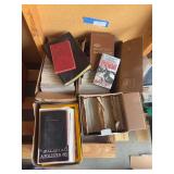 Four boxes of National Geographic magazines