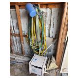 Hoses and hose reel