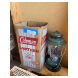 Coleman gas lantern with original box