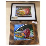 Heidi Messner fish artwork