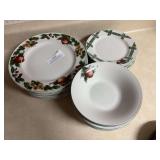 Cades Cove collection Apple themed dishware