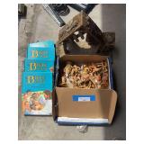 Depose Fontanini 1983 made in Italy, nativity scene and Bible story books