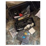Plastic tactical ammo box with GoPro Hero 3