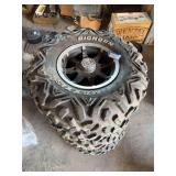 Big Horn Maxxis ATV tires (2) AT26X9R12 and two larger rear tires