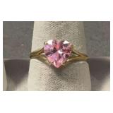 Size 8.75 ring marked 10KP BL