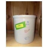 2 gallon Red Wing crock, has hairline at base