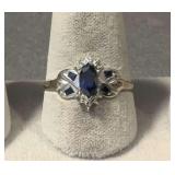 Size 9 ring marked CRP 10K