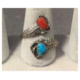 Size 10.25 ring marked STERLING