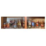 Variety of collector glasses