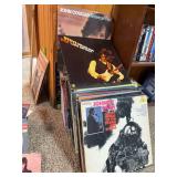 Collection of vinyls includes John Cougar, Steve Miller, Johnny Cash and many other country artists
