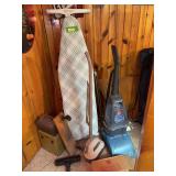 Ironing board, Hoover carpet cleaner, Hoover floor polisher, film editor etc ..
