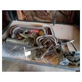 C clamps and grease gun