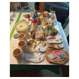 Assorted home decor items
