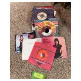 Various 45’s includes Joan Jett, Tina Turner, Steve Miller band, etc