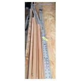 T square, adjust a square and dowels