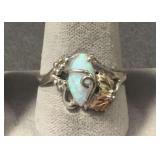 Size 8.5 Black Hills Gold ring Not marked