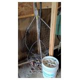 Anchors and fishing nets