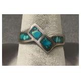 Size 7.5 ring marked STERLING