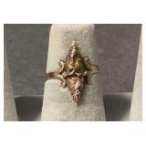 Size 6 ring Marked Cripple Creek Gold 10K