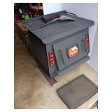 Cast iron wood burning stove 26x35x28