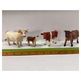 Schleich and or Safari animals as shown