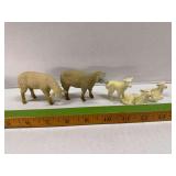 Schleich and or Safari animals as shown